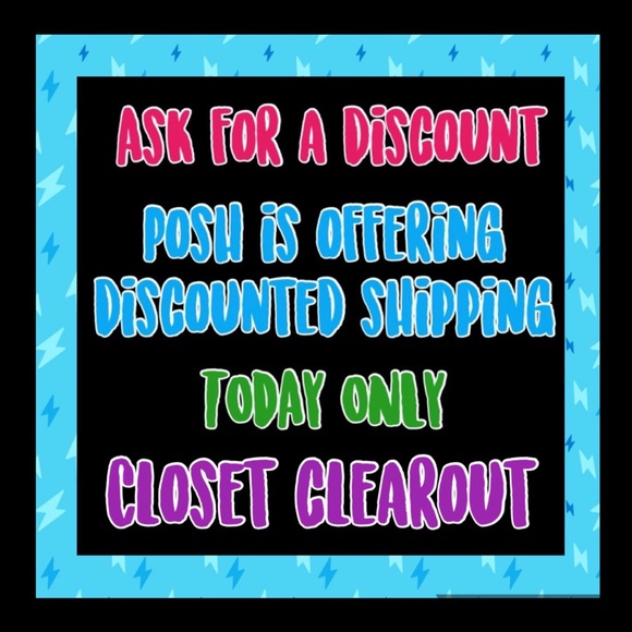 discounted shipping Other - CLOSET CLEAROUT IS BACK—Today only!!!!